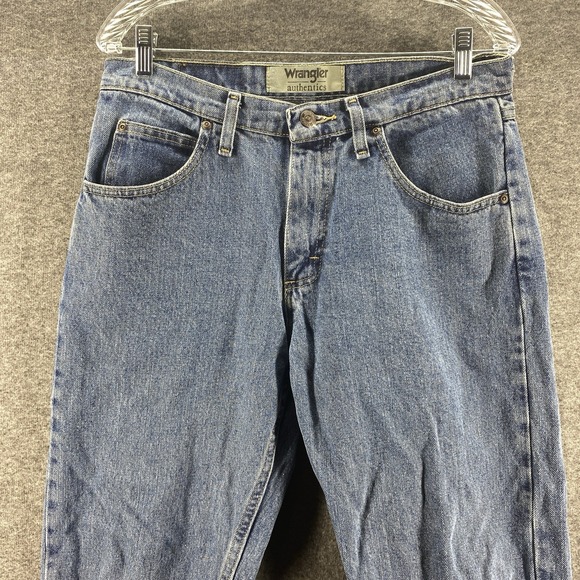 Wrangler‎ Jeans Mens 32X32 Blue Mid Rise Western Cowboy Outdoor Workwear - Picture 3 of 12